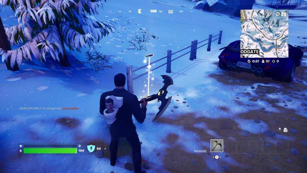 Fortnite Winterfest 2024 Trail - Microphone Stand