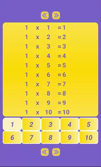 Multiplication Table: Math Ekran Görüntüsü 0