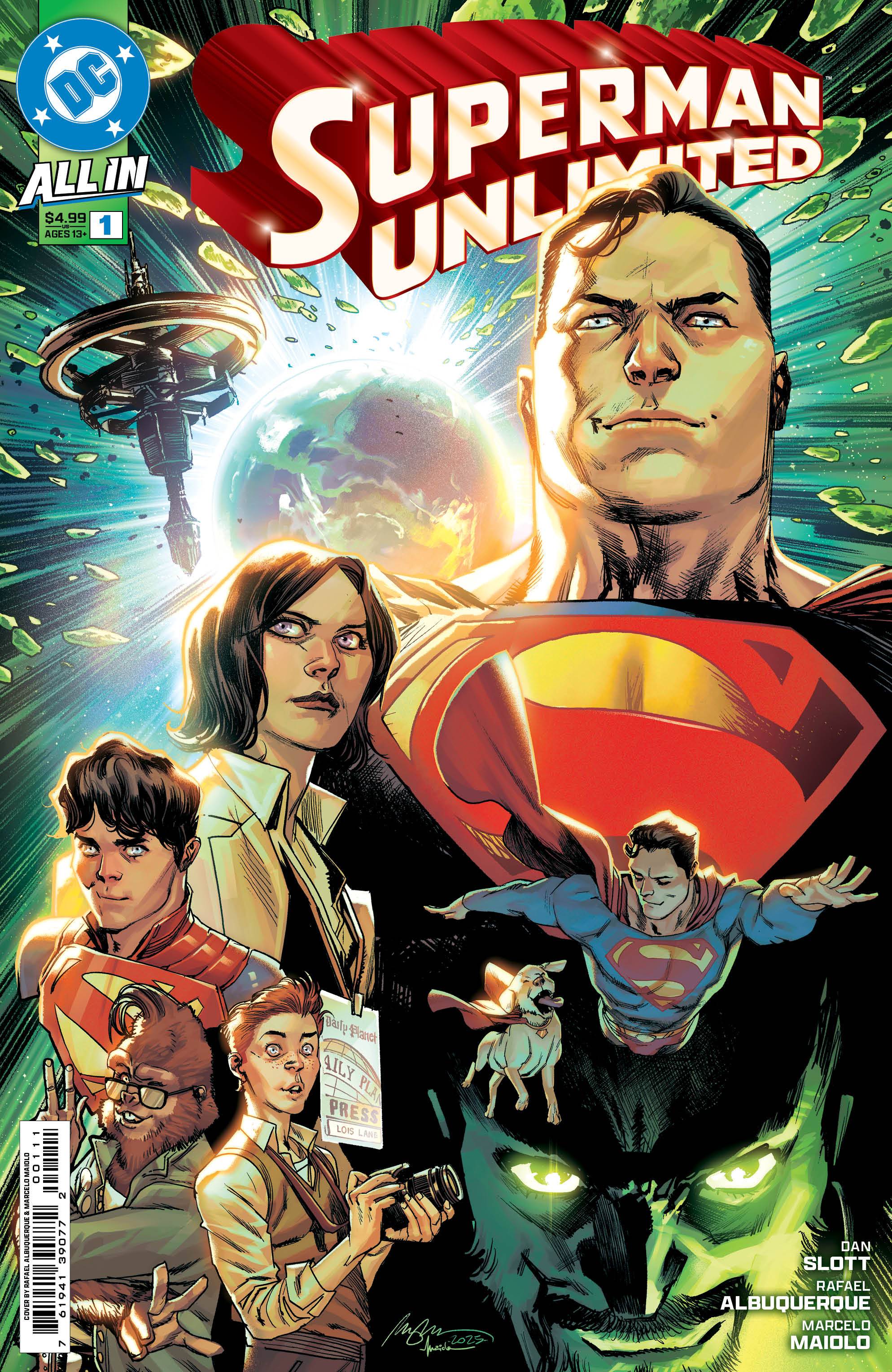 Dan Slott kembali ke DC: Superman Unlimited