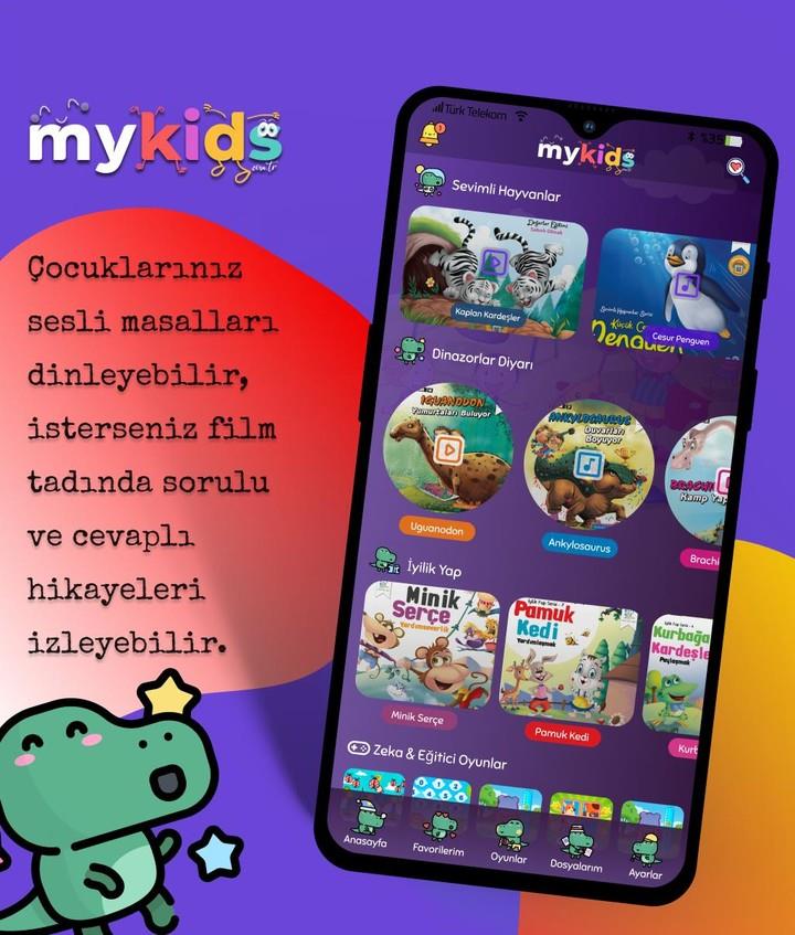 Mykids Masallar & Oyunlar 螢幕截圖 1