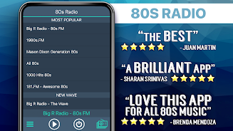 80s Radio Favorites Schermafbeelding 1