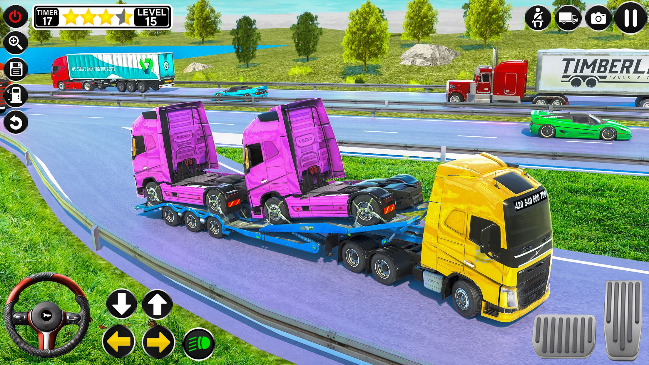 Crazy Truck Driving:Truck Game Screenshot 1