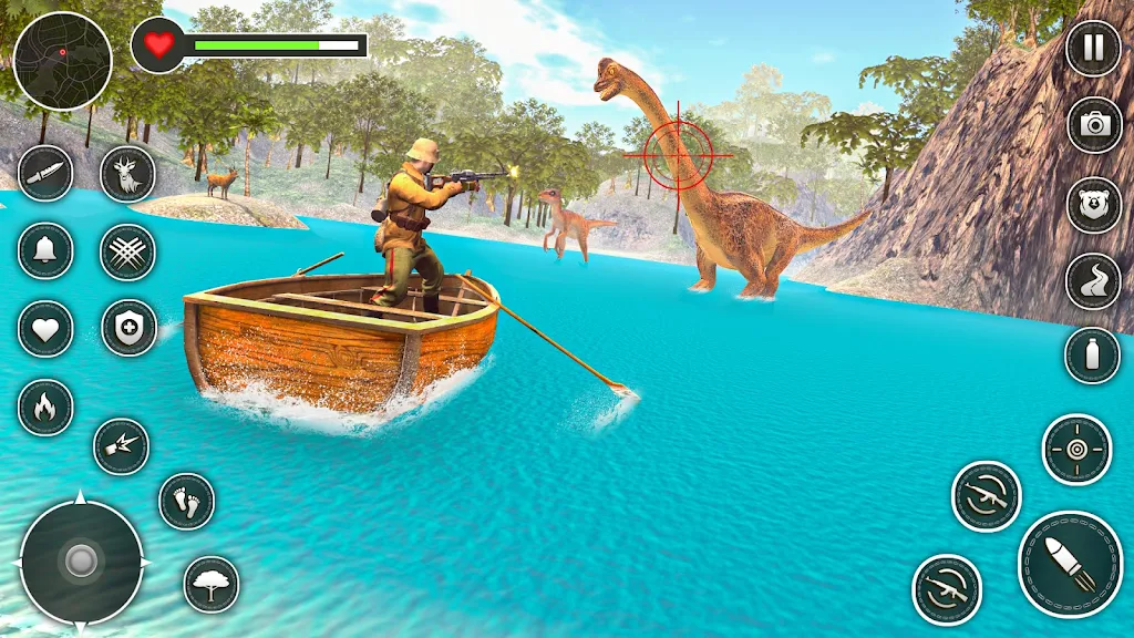 Dinosaur Hunter 3D Game Captura de pantalla 1