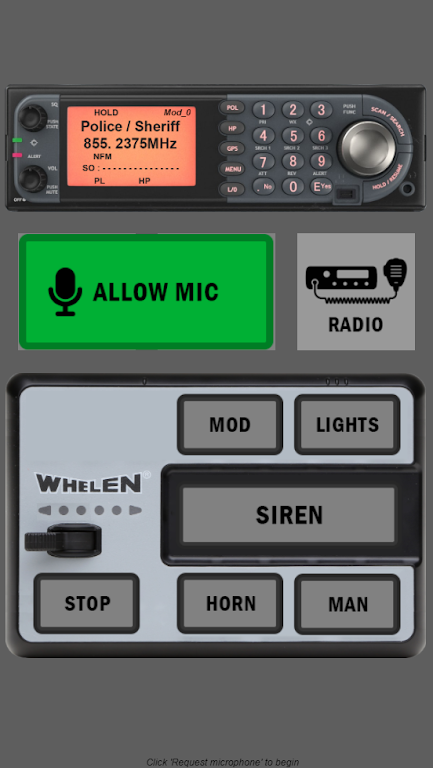 USA Siren Radio Sound Effects Screenshot 1