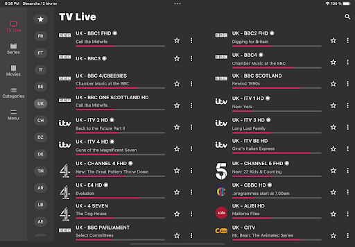 IPTV Smarters Expert - 4K Ekran Görüntüsü 1