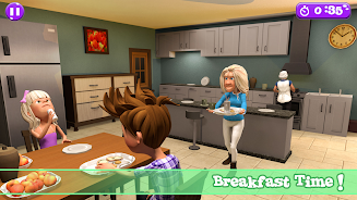 Super Granny Happy Family Game Screenshot 0