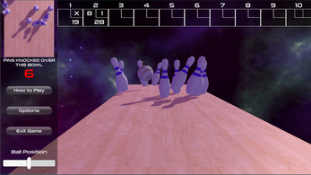 Space Bowling ဖန်သားပြင်ဓာတ်ပုံ 1