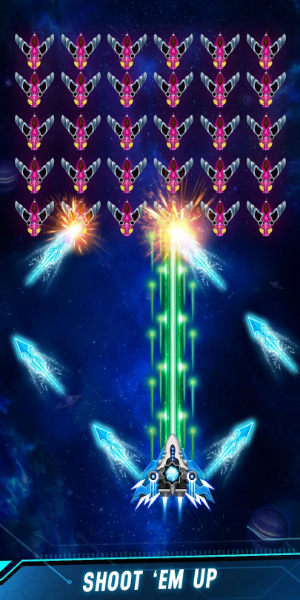 Space shooter - Galaxy attack Schermafbeelding 0