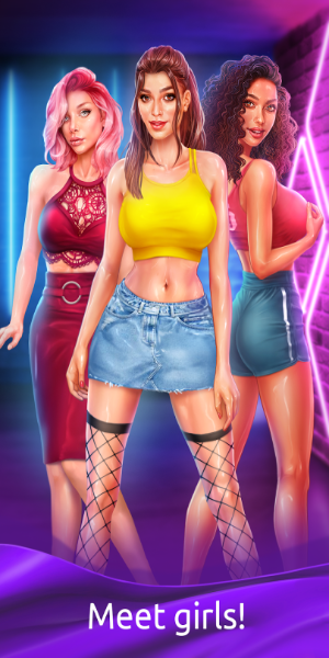 Girls & City: spin the bottle 螢幕截圖 0