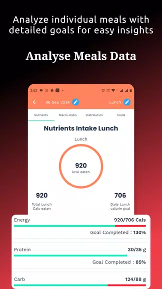 Food Tracker & Calorie Counter Screenshot 1