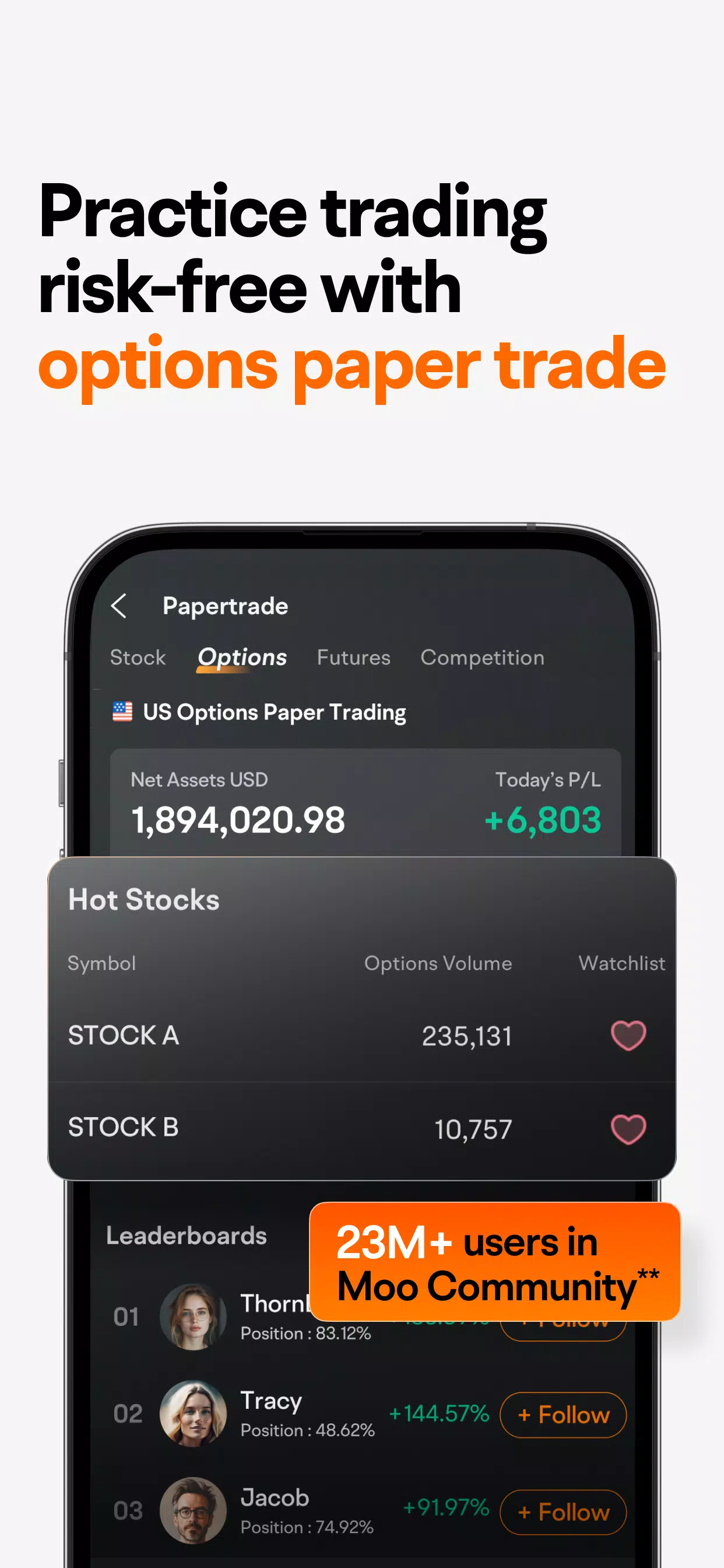 moomoo: options & stocks 螢幕截圖 2