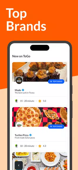 ToGo: Food Delivery Screenshot 3