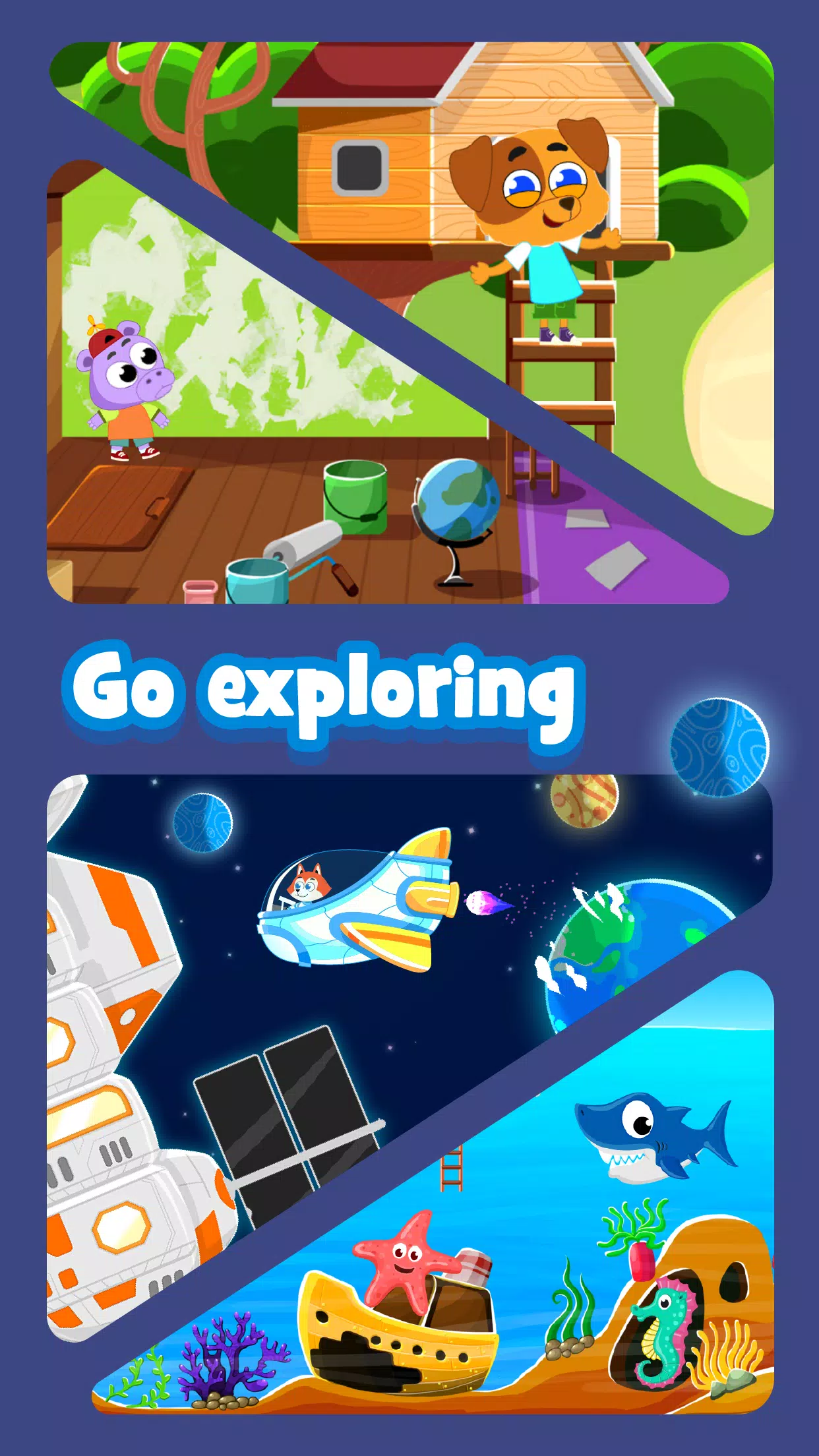 Alex The Explorer Kids Game 螢幕截圖 1