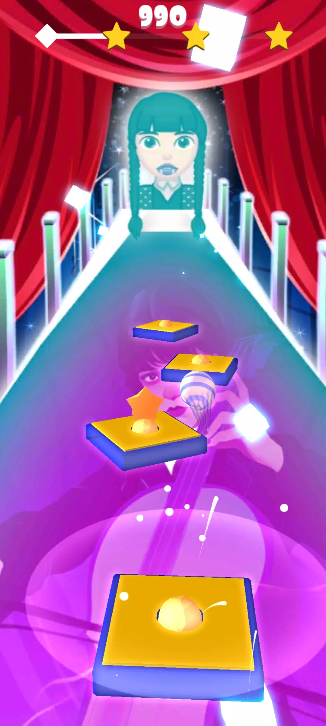 Wednesday Addams tiles piano Скриншот 3