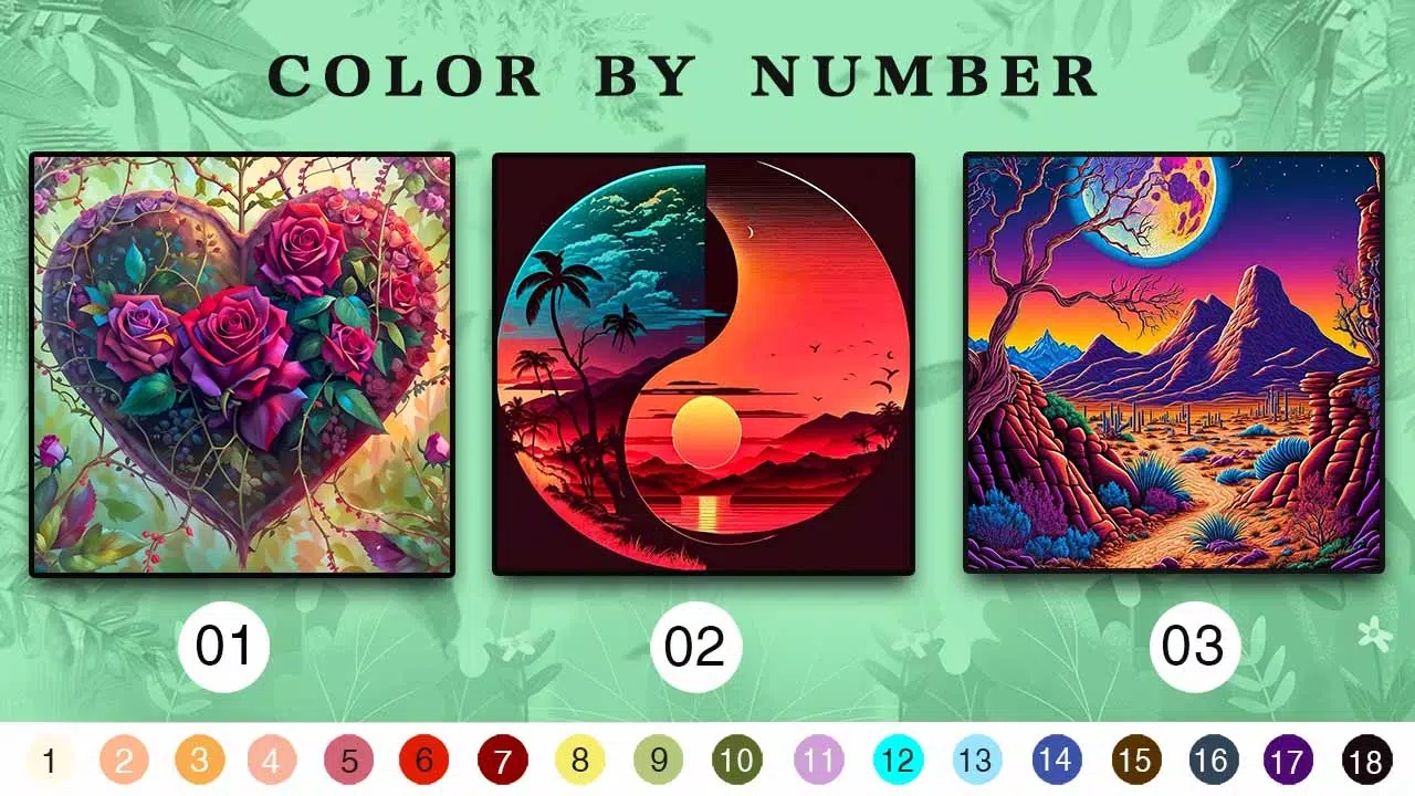 Color Master - Color by Number スクリーンショット 1