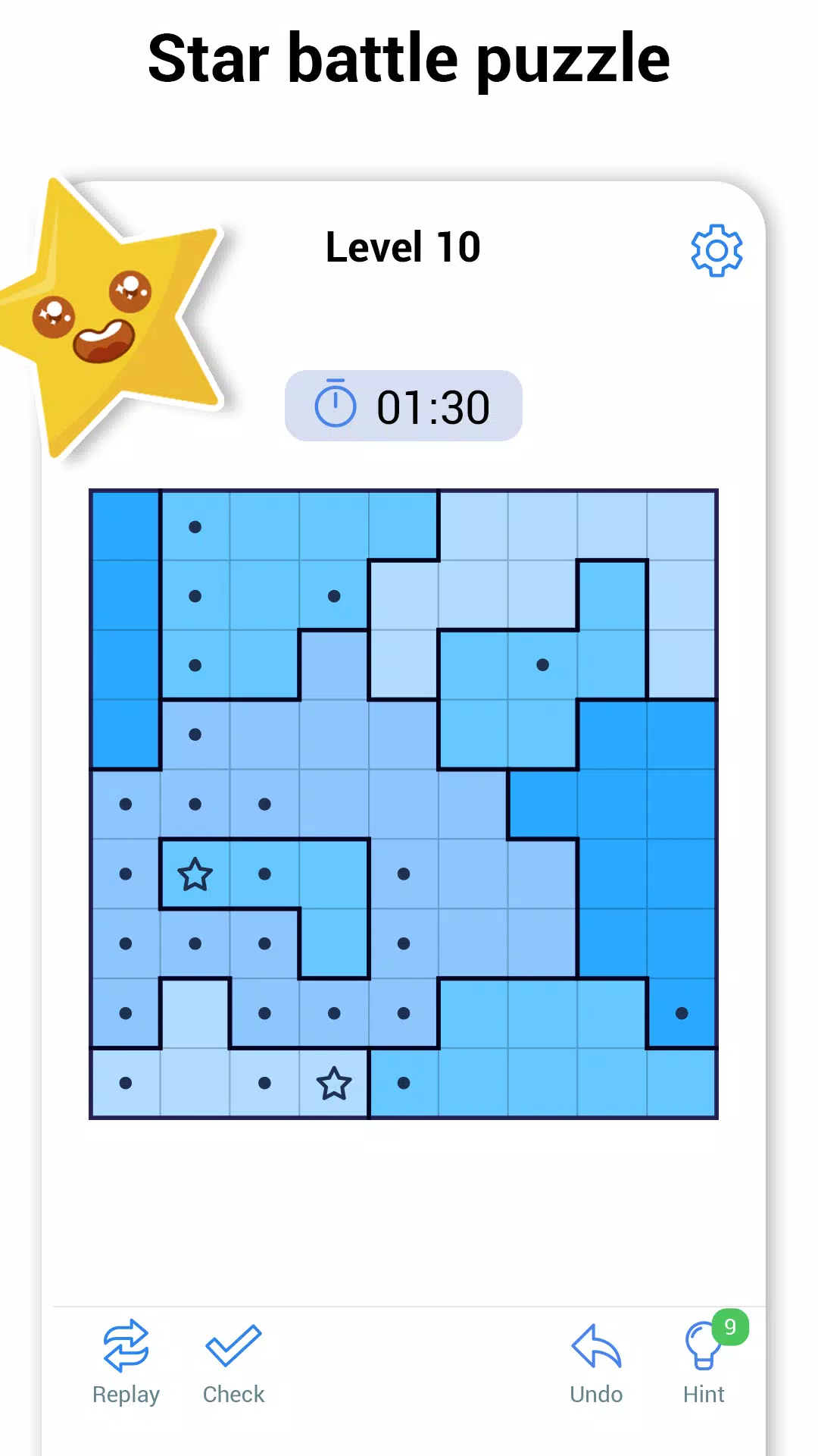 Star Battles - Logic Puzzles ภาพหน้าจอ 0