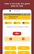 Speak Spanish : Learn Spanish Zrzut ekranu 2