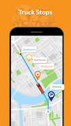 Truck GPS navigator, Direction Screenshot 3