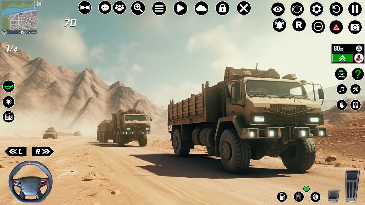 Army Cargo Driver - Truck Game 스크린샷 0