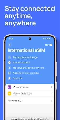 eSIM Mobile Data by YESIM スクリーンショット 3