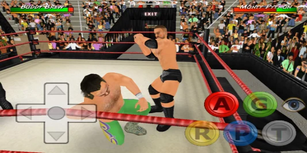 Wrestling Revolution 3D 스크린샷 1