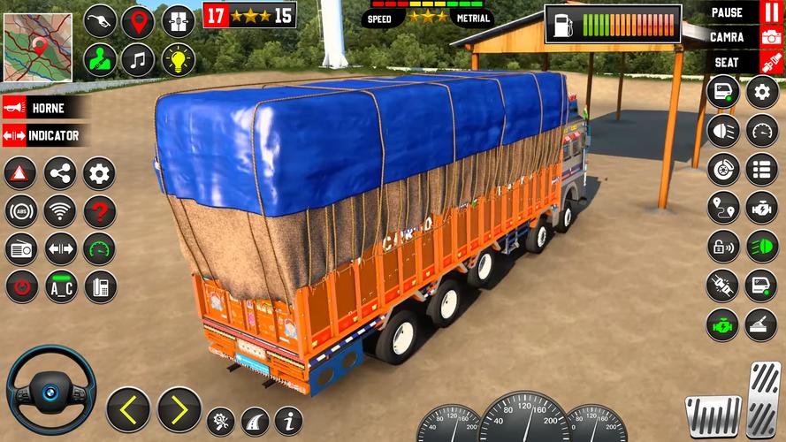 Indian Truck 3d Simulator 2024 Ekran Görüntüsü 1