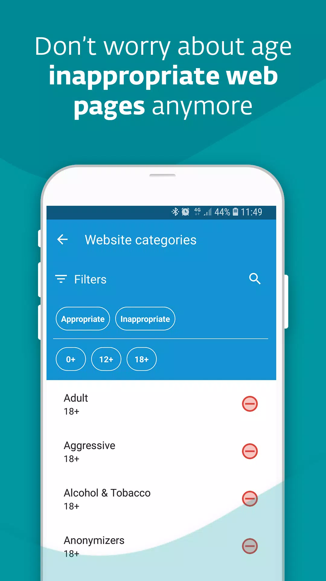 ESET Parental Control 스크린샷 0