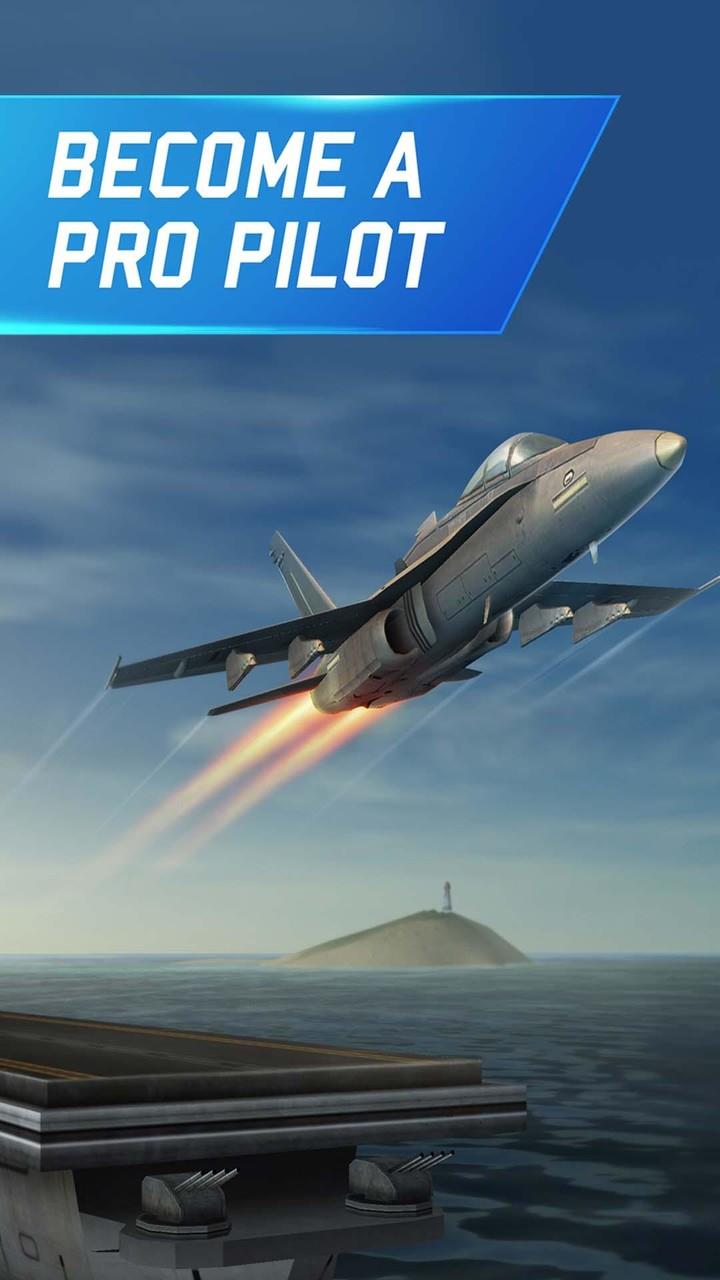 Flight Pilot:Simulator 3D Tangkapan skrin 3