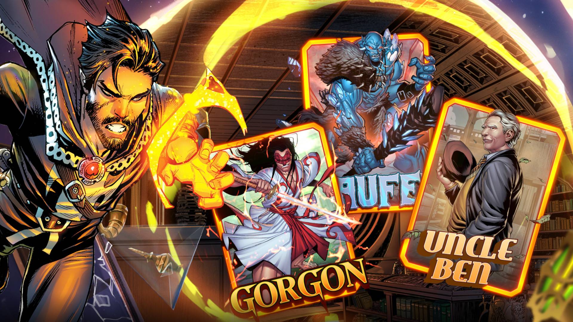 Top Decks for Gorgon, Laufey, and Uncle Ben in Marvel Snap