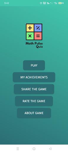 Math Pulse Quiz 스크린샷 3