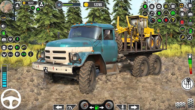 Snow Mud Truck Runner Offroad Zrzut ekranu 2