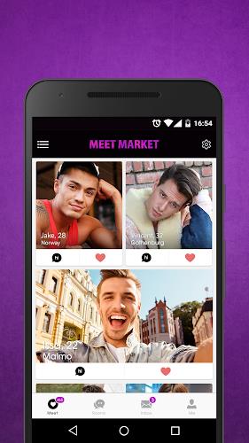 Meet Market: Gay Chat & Dates Captura de pantalla 0