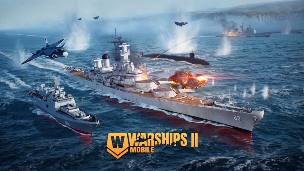 Weź udział w epickich bitwach morskich z Warships Mobile 2: Naval War, teraz dostępnym na Androida!