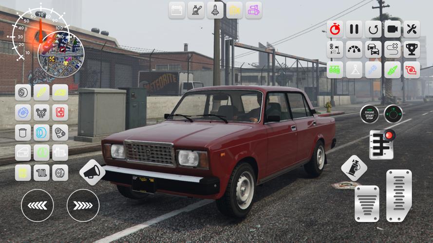 Lada 2107 Tuning Russian City 스크린샷 0