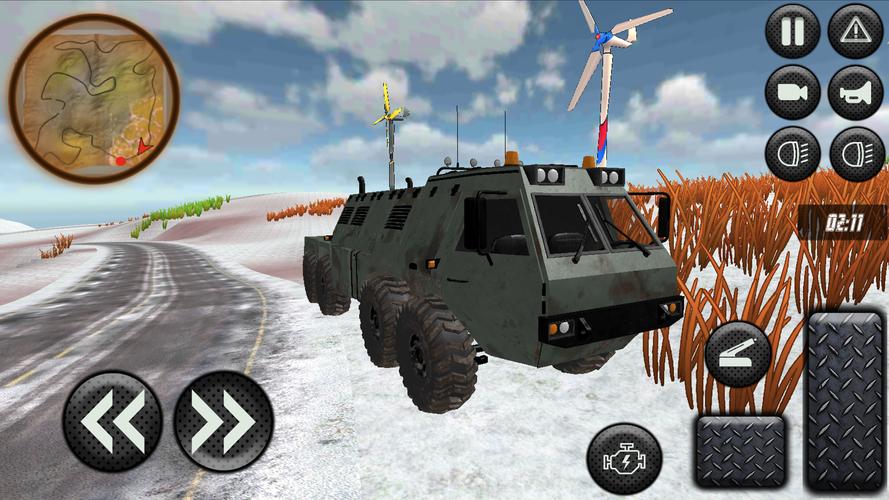 Offroad Simulator 8x8 ဖန်သားပြင်ဓာတ်ပုံ 3