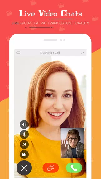 Live Video Chat - Random Video Call with Girls 스크린샷 2