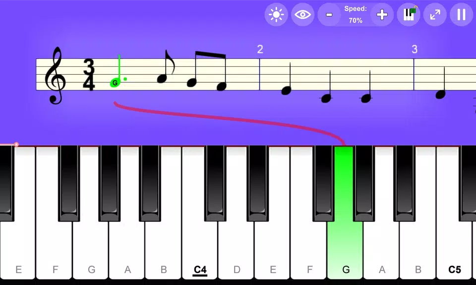 Piano Tutorials Screenshot 0