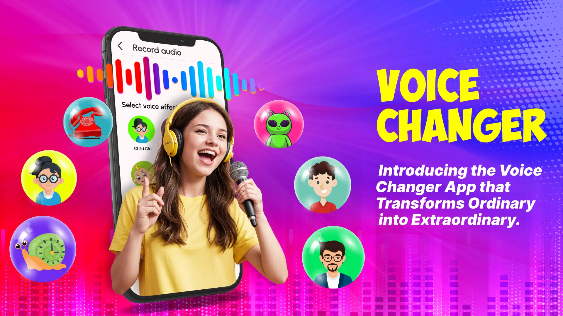 Voice Changer Male to Female スクリーンショット 0