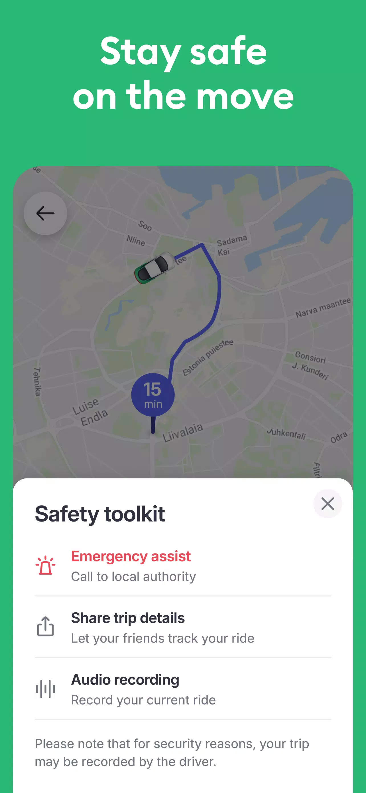 Bolt: Request a Ride 스크린샷 2