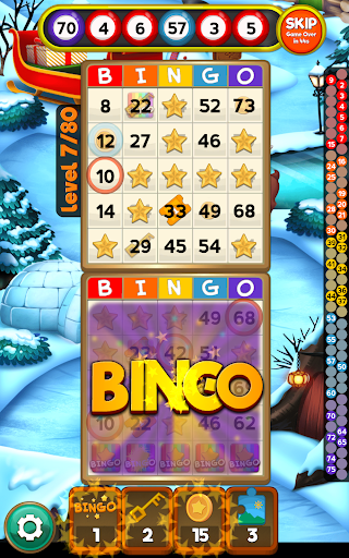 Bingo Quest Winter Garden - Christmas Adventure 스크린샷 1