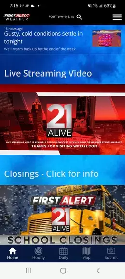 21Alive First Alert Weather 螢幕截圖 2