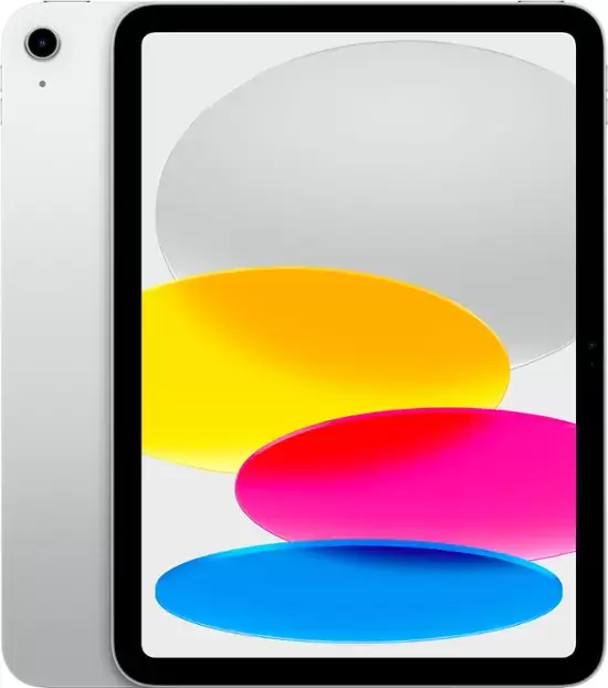 Apple - iPad 10.9 -inci - Model Terkini - (Generasi ke -10) dengan Wi -Fi - 64GB - Perak
