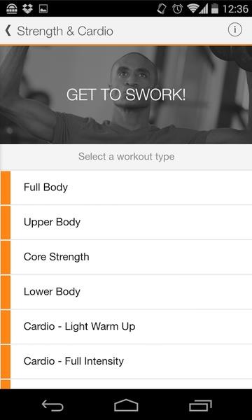 Sworkit Coach Personnel Screenshot 1