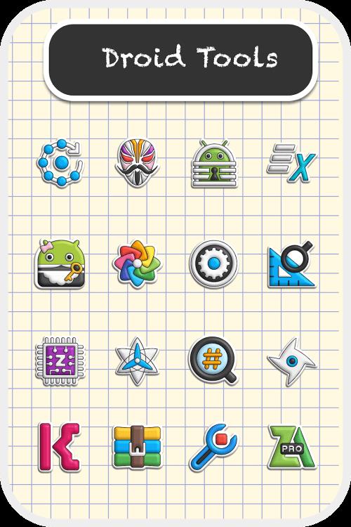 Poppin icon pack Screenshot 2