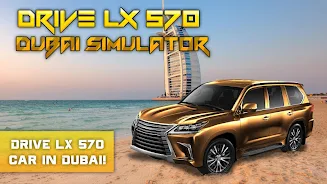 Drive LX 570 Dubai Simulator Captura de pantalla 0