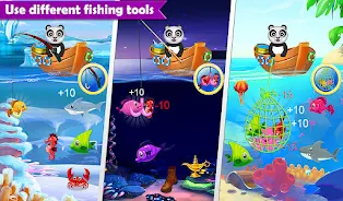 Fisher Panda - Fishing Games应用截图第3张