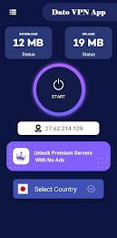 Dato VPN : Secure VPN Proxy 스크린샷 0