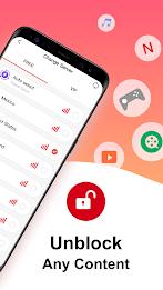 VPN Kitten: Free Unlimited VPN Proxy & Secure WiFi 螢幕截圖 2