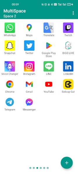 Multi Space App : Clone App Captura de tela 2