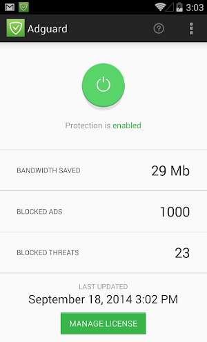 AdGuard Ad Blocker Capture d'écran 0